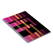 Name Initialen oder Word und moderne Weaver Streif Notizblock (Rechte Seite)