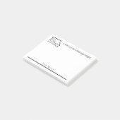 Name-Iowa-Schule Psych. Assoc. Post-It Klebezettel (angewinkelt)