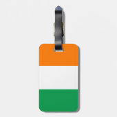 Name-Iren-Flagge Gepäckanhänger (Rückseite vertikal)