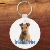 Name Irish Terrier Schlüsselanhänger (Rückseite)