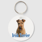 Name Irish Terrier Schlüsselanhänger (Rückseite)