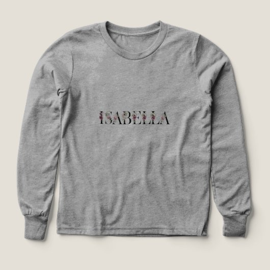 Name Isabella (Design Vorderseite)