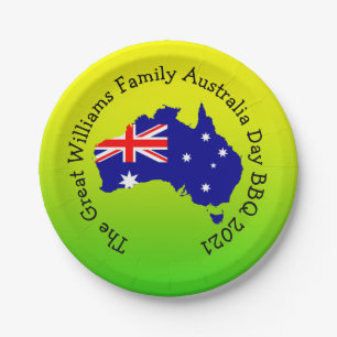 Name Jahr Australien Tag GRILLEN 7" Pappteller