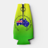 Name Jahr Australien Tag GRILLEN Stubby Holder Flaschenkühler (Rückseite)