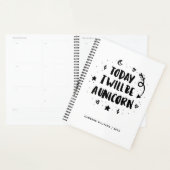 Name/Jahr hinzufügen | Heute werde ich ein Einhorn Planer (Anzeige)