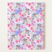 Name/Jahr hinzufügen | Muster für Einhörner und Ro Planer (Rückseite)