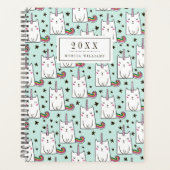 Name/Jahr hinzufügen | Niedliche, handgezogene Ein Planer (Vorderseite)