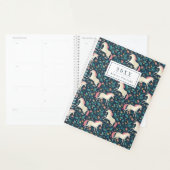 Name/Jahr hinzufügen | Schönes magisches Einhorn Planer (Anzeige)