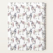 Name/Jahr hinzufügen | Wasserfarbe Einhorn Märchen Planer (Rückseite)