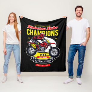 Name Jahr Motocross Retro Champions Rider hinzufüg Fleecedecke
