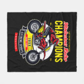 Name Jahr Motocross Retro Champions Rider hinzufüg Fleecedecke (Vorderseite (Horizontal))