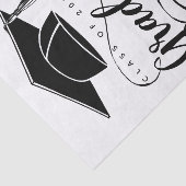 Name, Jahr, Schule Seidenpapier (Ausschnitt)