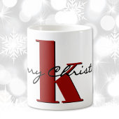 Name, Januar Garnet Birthstone | Frohe Weihnachten Kaffeetasse