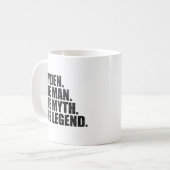 Name Jayden, Jayden Der Mann Der Mythos Die Legend Kaffeetasse (Vorderseite Links)