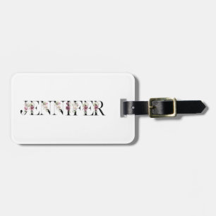 Name Jennifer Gepäckanhänger