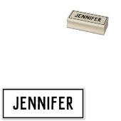 Name Jennifer Gummistempel (Stempel)