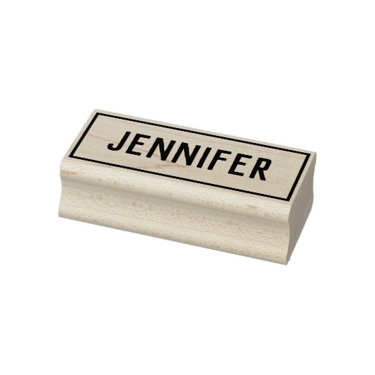 Name Jennifer Gummistempel (Stempel)