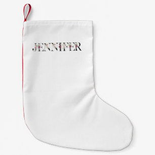 Name Jennifer Kleiner Weihnachtsstrumpf