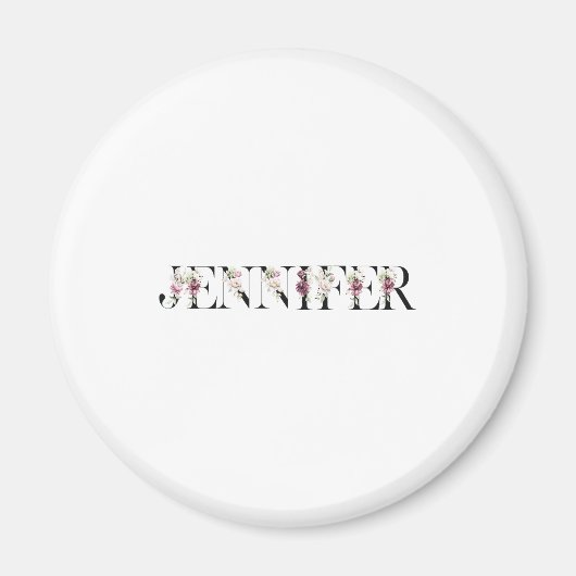 Name Jennifer Magnet (Vorne)