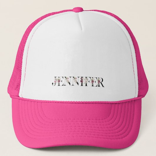 Name Jennifer Truckerkappe (Vorderseite)