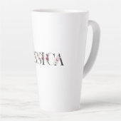 Name Jessica. Milchtasse (Rechte Ecke)