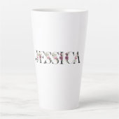 Name Jessica. Milchtasse (Vorderseite)