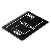 Name Joseph Notizblock (Linke Seite)