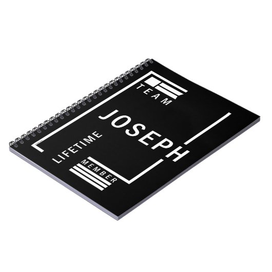 Name Joseph Notizblock (Linke Seite)