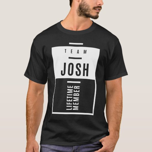 Name Josh T-Shirt (Vorderseite)