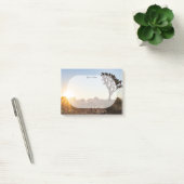 Name Joshua Tree Nature Landschaft Sunrise Souveni Post-it Klebezettel (Büro)