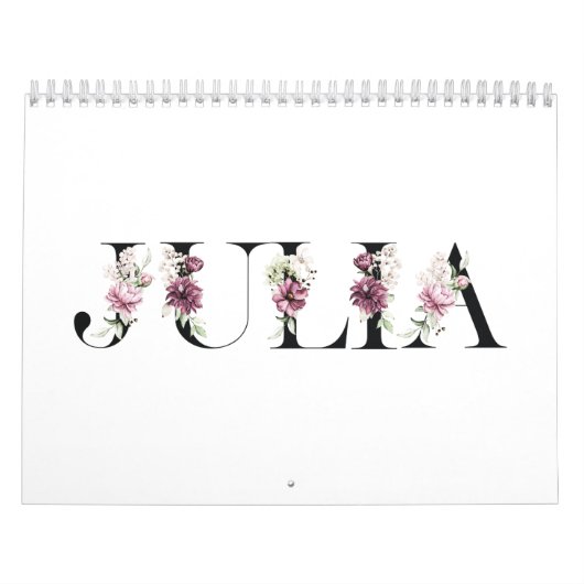 Name Julia Kalender (Titelbild)