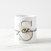 Name, June Pearl Birthstone | Frohe Weihnachten Kaffeetasse (Mittel)
