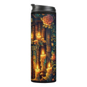 Name Just One More Chapter Books Candles Thermosbecher (Nach rechts gedreht)