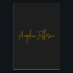 Name Kalligrafie Beruflich Elegance Gold Color Tischnummer<br><div class="desc">Dieses Produkt war sehr gut und ich Liebe,  wie einfach es ist für individuelles Design. Das Design war sehr einfach,  daher bin ich sehr zufrieden,  wenn ich kreiere.</div>