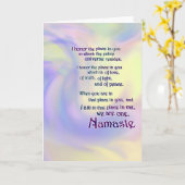 Name Karte (Gelbe Blume)