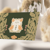 Name Karten Hochzeitstisch Vintag Art Nouveau
