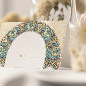 Name Karten Hochzeitstisch Vintag Art Nouveau