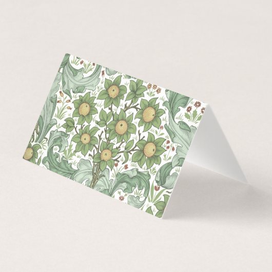 Name Karten Hochzeitstisch Vintag Morris (Rückseite)