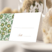 Name Karten Hochzeitstisch Vintag Morris