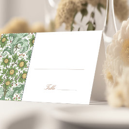 Name Karten Hochzeitstisch Vintag Morris