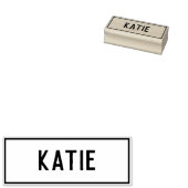 Name Katie Gummistempel (Stempel)