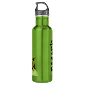 Name Kind Löwe orange gelbe Getränke Flasche Trinkflasche (Rückseite)