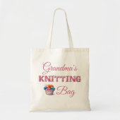 Name Knittern Tragetasche (Vorne)