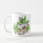 Name Koala Australian Animal Marsupial hinzufügen Kaffeetasse (Links)