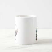 Name Kookaburra Australian Bird Animal hinzufügen Kaffeetasse (Mittel)