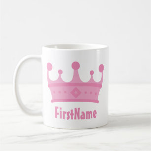 Name-Krone Kaffeetasse