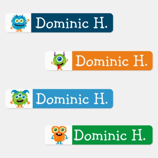 Name Labels für Children School Camp Tance Mehr! Etiketten (Gruppe)