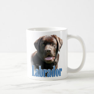 Name Labrador retrievers (Schokolade) Kaffeetasse