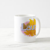 NAME LAURA KAFFEETASSE (VorderseiteRechts)