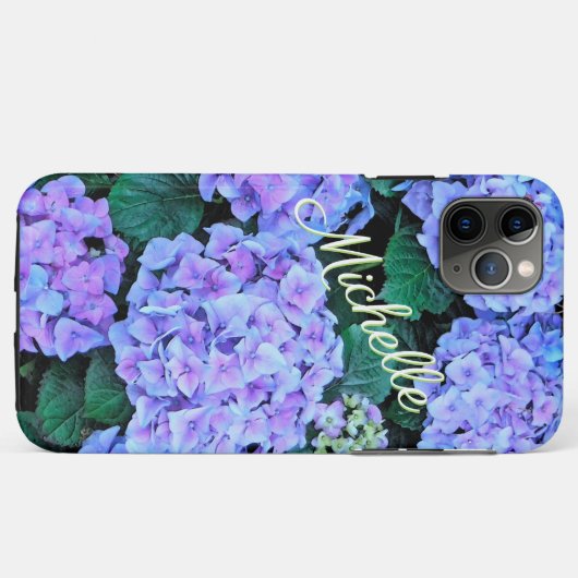 Name/LAVENTIONSBLUE HYDRANGEAS hinzufügen Case-Mate iPhone Hülle (Rückseite (Horizontal))